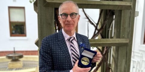 Peter awarded the Lifetime Achievement Medal